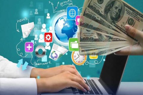 آئی ٹی برآمدات کے تناظر میں ڈالرز کی تصویر