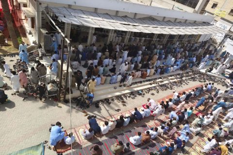 کراچی میں تحفظِ حرمین شریفین کے عنوان سے جمعہ کے اجتماعات