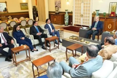 وزیر اعظم اور پی پی وفد کے درمیان ملاقات جاری ہے(فائل فوٹو)