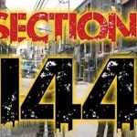 دفعہ 144 کے نفاذ کی عکاسی